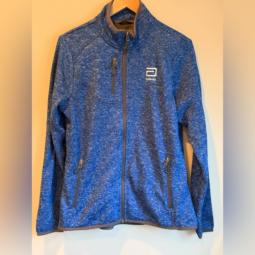NWOT Blue Full-Zip Women's Jacket Size Large